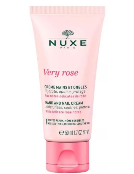 Nuxe Very Rose Crema de Manos y Uñas 50 ml