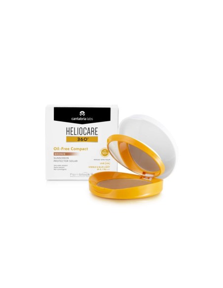 Heliocare 360o Oil-Free Compact Bronze 10g