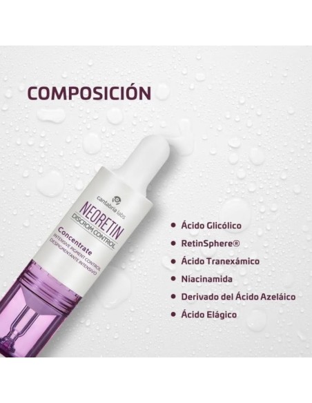 Neoretin Discrom control Concentrate Despigmentante Intensivo