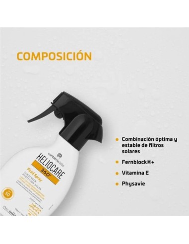 Heliocare 360o Fluid Spray 250 ml