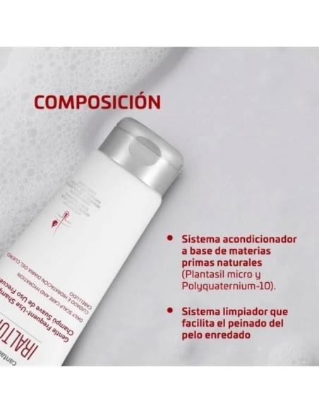 Iraltone Champú suave de uso Frecuente 200 ml