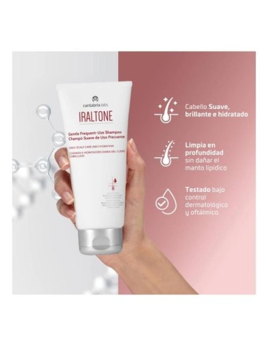 Iraltone Champú suave de uso Frecuente 200 ml