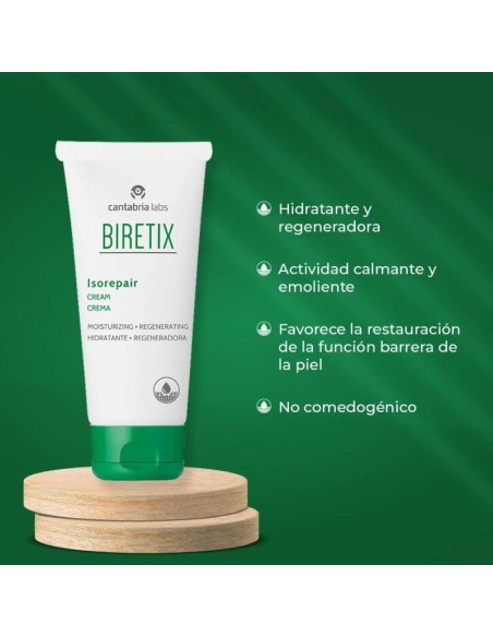 Biretix Isorepair Crema Hidratante Regeneradora 50 ml