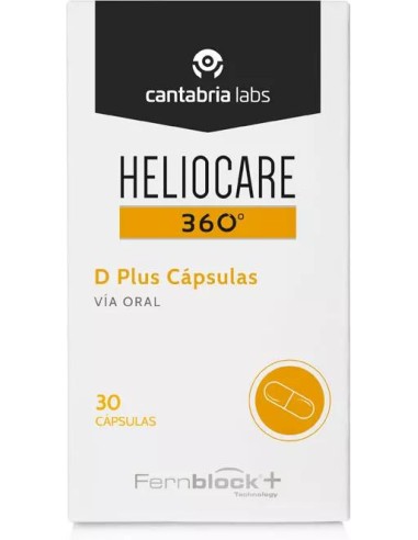 Heliocare 360o D Plus 30 cápsulas