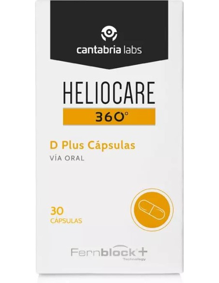 Heliocare 360o D Plus 30 cápsulas