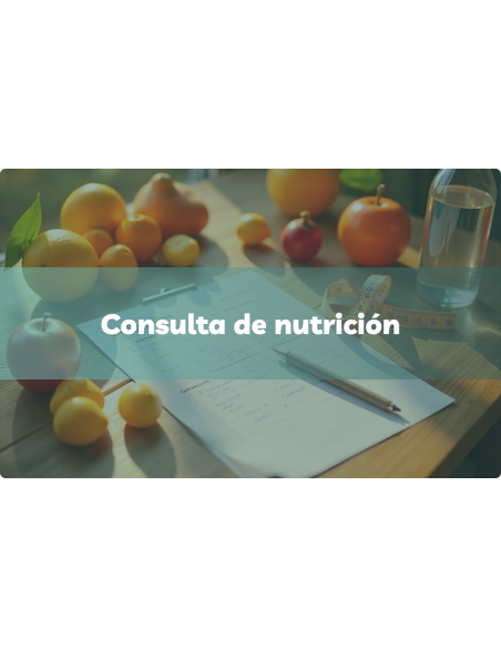 Consulta de nutrición