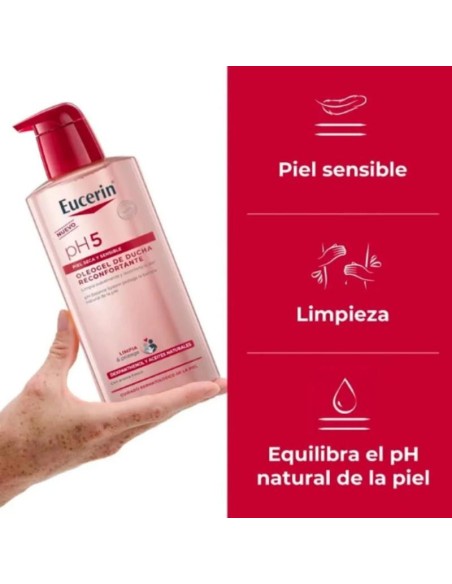 Eucerin Ph5 Oleogel de ducha reconfortante 400 ml
