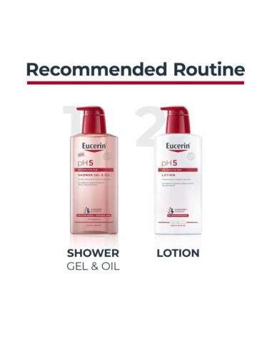 Eucerin Ph5 Oleogel de ducha reconfortante 400 ml