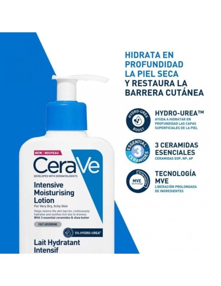 Cerave Loción Hidratante Intensiva , 473 ml