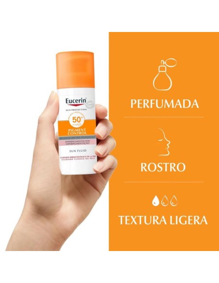 Eucerin Sun Protection Pigment Control Tinted color claro SPF50+ 50 ml