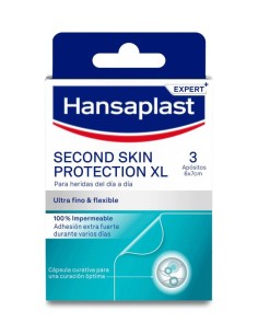 Hansaplast Second Skin Protection XL 3 Parches