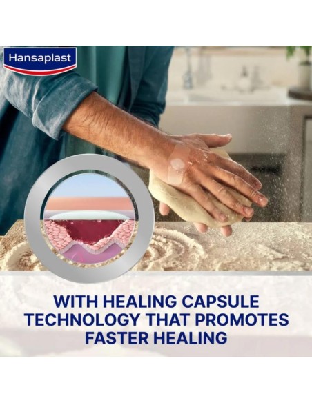 Hansaplast Second Skin Protection XL 3 Parches
