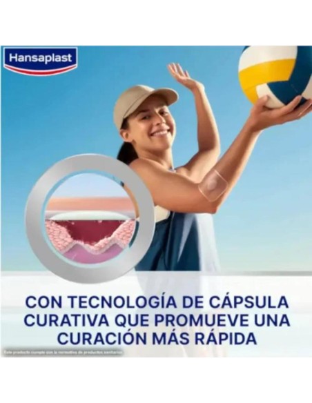 Hansaplast Second Skin Protection XL 3 Parches