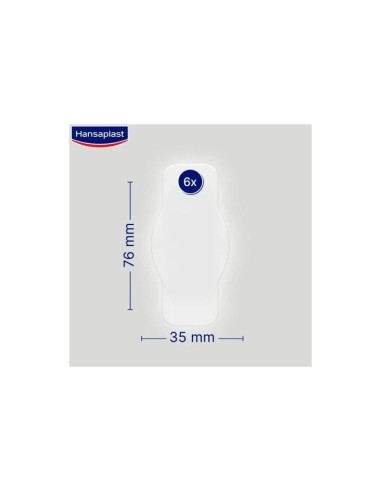 Hansaplast Second Skin Protection 6 Parches