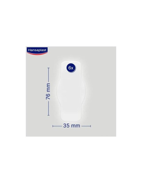 Hansaplast Second Skin Protection 6 Parches