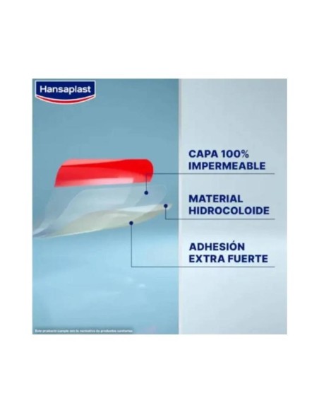 Hansaplast Second Skin Protection 6 Parches