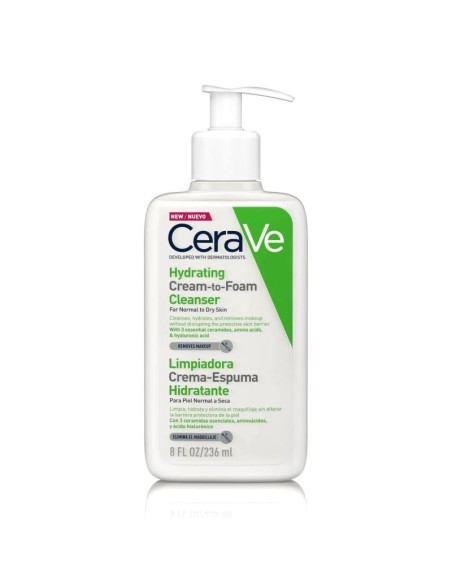 Cerave Limpiador Crema espuma Hidratante 473 ml