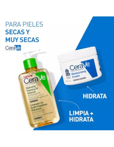 CeraVe Limpiador en Aceite Espumoso Hidratante 473 ml