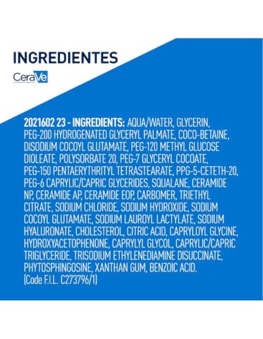 CeraVe Limpiador en Aceite Espumoso Hidratante 473 ml