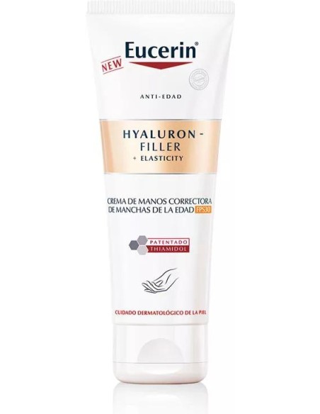 Eucerin Hyaluron-Filler Elasticity Crema Manos 75 ml