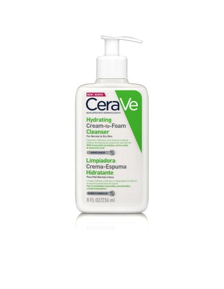 Cerave Hydrating Crema-Espuma Limpiadora Hidratante236 Ml