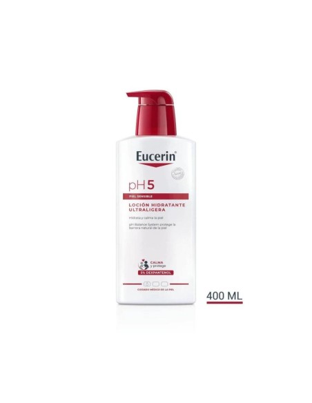 Eucerin Loción Hidratante ultraligera 400 ml