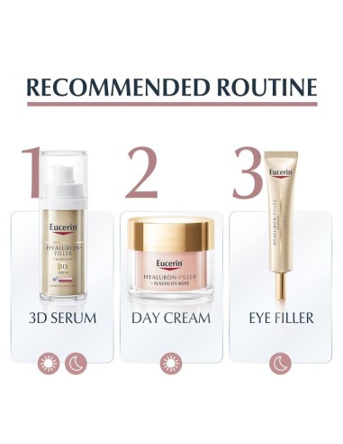 Eucerin Hyaluron-Filler Crema de Dia Rose FPS 30 50 ml