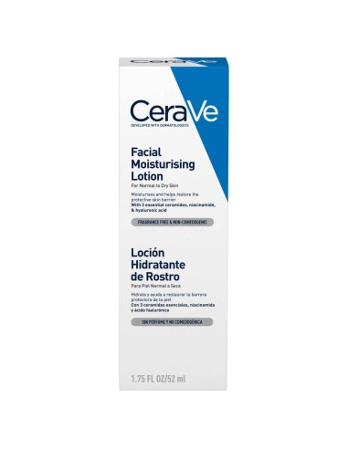 Cerave Loción Hidratante Rostro 52 ml