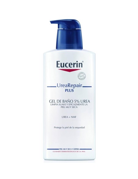 Gel de baño Urearepair Plus 5% urea Eucerin 400ml