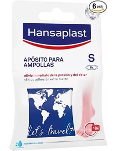 Hansaplast Apósitos para Ampollas 6 unidades