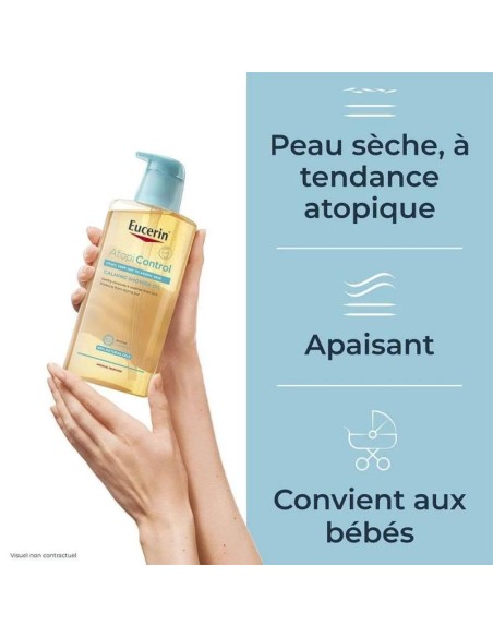 Eucerin Atopicontrol aceite de baño y ducha 400 ml