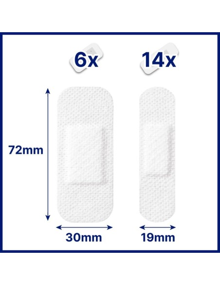 Hansaplast Sensitive 20 Apósitos