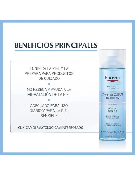 Eucerin - Dermatoclean Tónico facial 200 ml