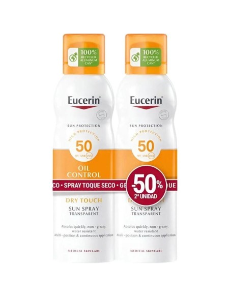 Eucerin Sun Duplo Spray Dry Touch 2 x 200 ml