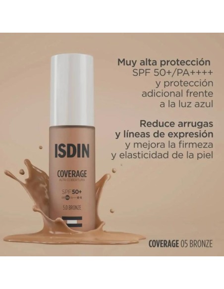 Isdin Coverage Color 5.0 Bronze 30 g