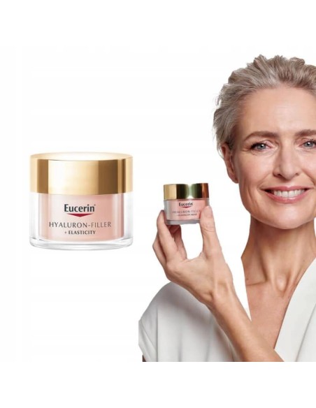 Eucerin Hyaluron-Filler+Elasticity Crema facial Rosa FPS 30 50 ml 