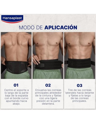 Hansaplast Soporte de espalda ajustable