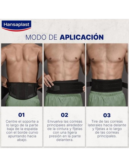 Hansaplast Soporte de espalda ajustable