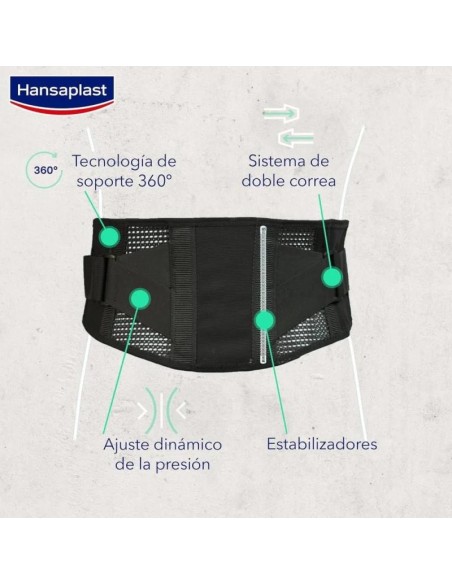 Hansaplast Soporte de espalda ajustable