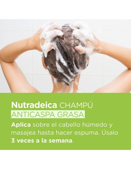Isdin Champú Nutradeica Anticaspa grasa 400 ml