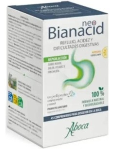 Aboca Neobianacid Sabor Limon 45 Comprimidos