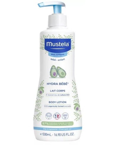 Mustela Hydra-Bebé Cuerpo Dosificador 500 ml