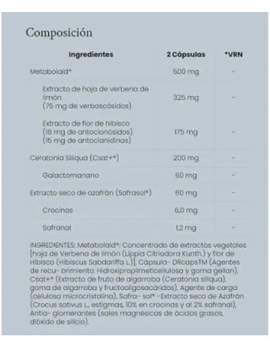 Ivb Satisens 60 Cápsulas