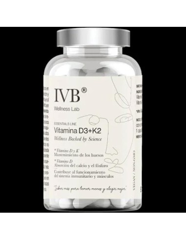 Ivb Vitamina D3+K2 60 Cápsulas