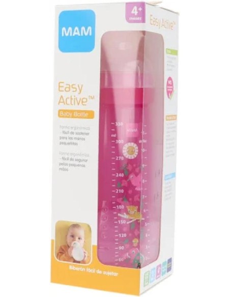 Biberon Mam Easy Active 330 ml Rosa