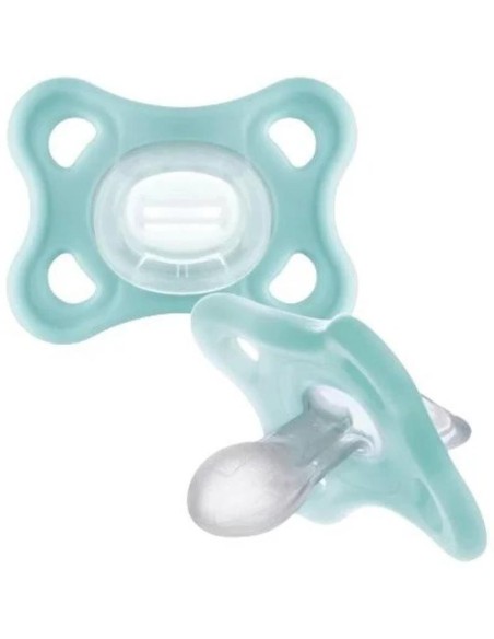 Mam Chupete Silicona Comfort 3-12 Meses 2 Unidades verde