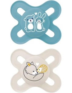 Mam Chupete Original Start Silicona 0-2 Azul