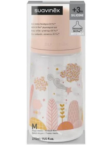 Biberón Dreams 270ml silicona SX Pro  - Suavinex