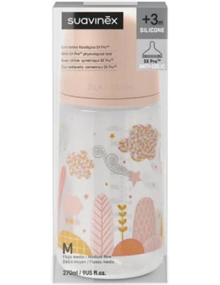 Biberón Dreams 270ml silicona SX Pro  - Suavinex