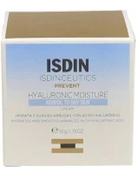 Isdinceutics Hyaluronic Moisture Normal to Dry Skin 1 Tarro 50 G 
